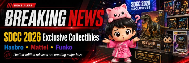 SDCC 2026 Collectibles Are Bringing Major Heat for Toy Fans and Collectors
