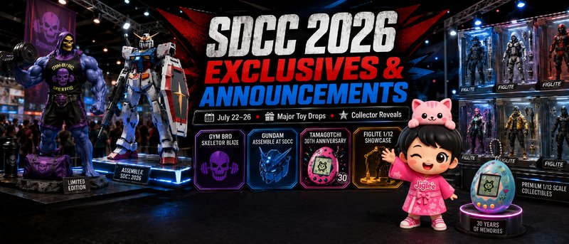 San Diego Comic-Con 2026 Exclusives and Announcements: Toy Collectors Are Getting a Huge Month