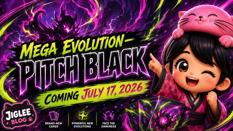 Pokémon TCG: Mega Evolution—Pitch Black Expansion Release